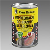 DEN BRAVEN Impregnační a ochranný nátěr zdiva PROFI 1l DEN BRAVEN Impregnační a ochranný nátěr zdiva PROFI 1l